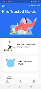 Bookmybai - Maids, Cook, Nanny – Apps on Google Play