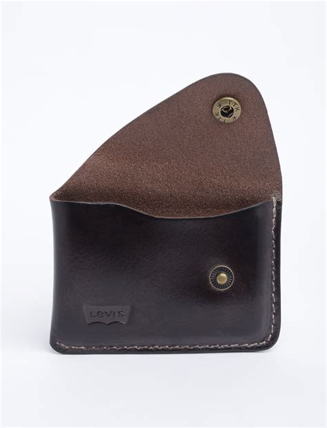 Men's Brown Solid Card Holder – Levis India Store