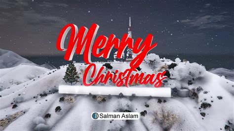 Christmas Sign to Replace Vinewood [Add-On SP / FiveM] - GTA5-Mods.com