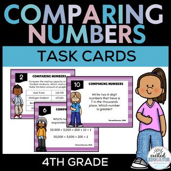 Image result for 4th Grade Math Comparing Numbers