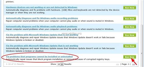 Image result for Fix Uninstall Program