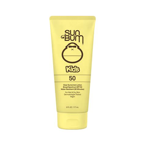 Sun Bumkids Spf 50 Sunscreen Clear Body Lotion Broad Spectrum ...