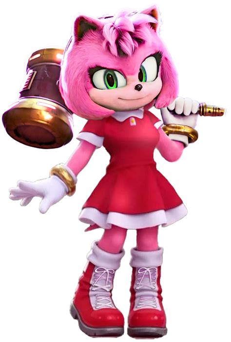 Movie Amy Rose - Render | Super héroe, Cumple my little pony, Sonic the ...