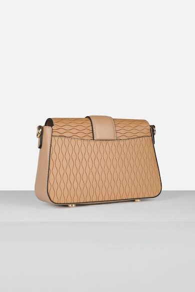 Buy Women Beige Textured Casual Sling Bag Online - 39733983 | Van Heusen