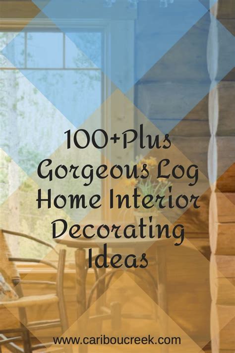 Log Home Decorating 的图像结果