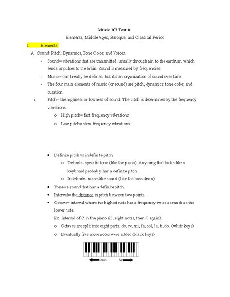 Image result for Musical Notes Test