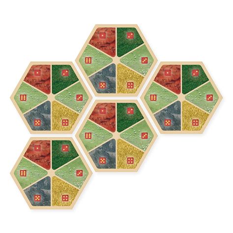 Amazon.com: Tabletop Monthly Amalgam Multi-Resource Replacement Hex ...