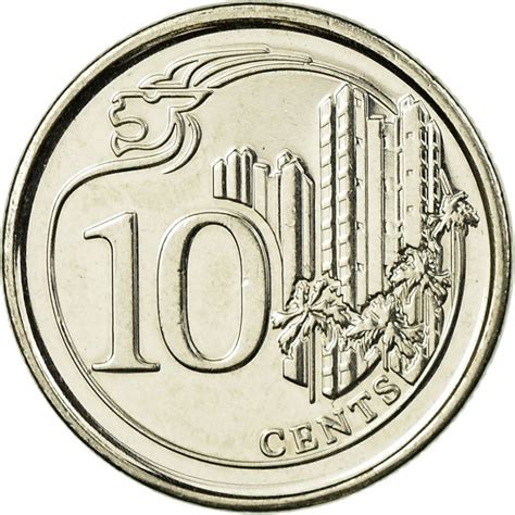 10 Cents Singapore 2013-2018, KM# 346 | CoinBrothers Catalog