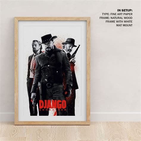 Django Unchained (2012) Movie Poster: Buy Hollywood & Famous Movie ...