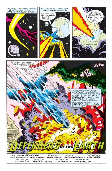 Defenders of the Earth (1987) | Book by Stan Lee, Bob Harras, Michael ...