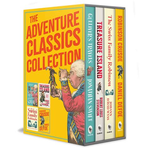 The Adventure Classics Collection (Set of 4 Books) : Daniel Defoe ...