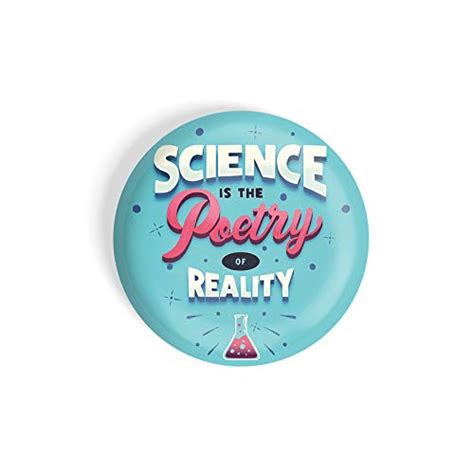 Buy dhcrafts Pin & Magnetic Badge Dual Purpose Blue Color Science is A ...