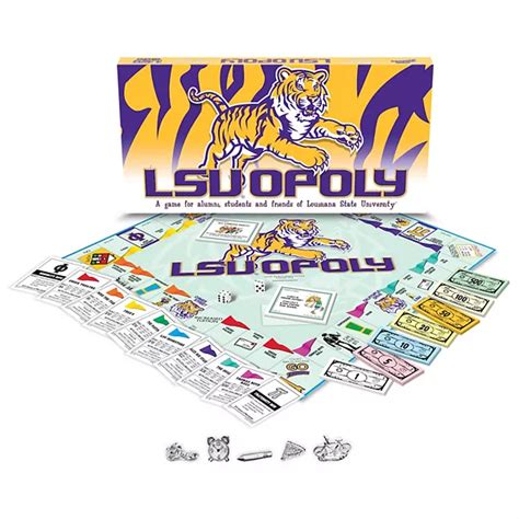 Late For The Sky LSU-Opoly Board Game