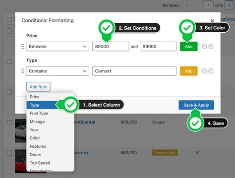 Image result for Conditional Format Button