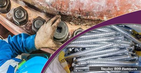 Incoloy 800 Fasteners | ASTM B408 Alloy 800H/HT Bolts Nut| N08800 Stud