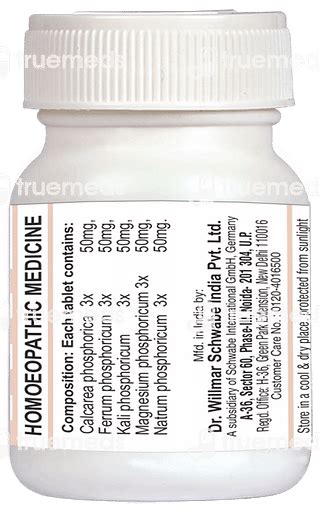 Dr Willmar Five Phos 3x Tablet 20gm - Uses, Side Effects, Dosage, Price ...