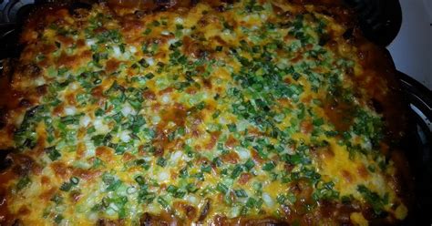 Chili cheese hot dog mac cassarolle Recipe by martin.malcolm1 - Cookpad