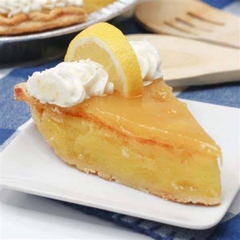 Lemon Chess Pie Recipe - Kitchen Fun With My 3 Sons
