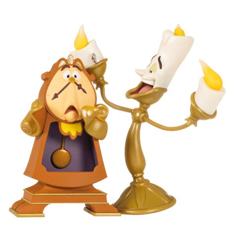Beauty And The Beast Cogsworth And Lumiere