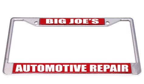 Image result for Custom Made License Plate Frames