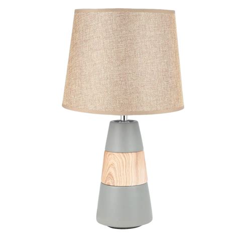 Buy IVY by HomeStop Round Carla Printed Table Lamp_Beige_Free Size ...