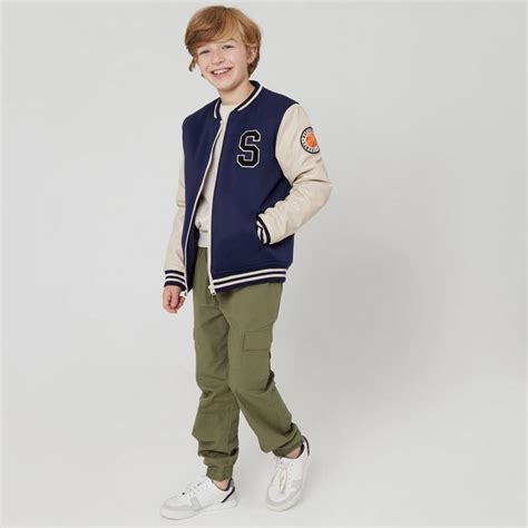 Firetrap | College Faux Leather Long Sleeve Varsity Jacket | Varsity ...