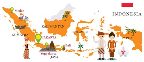 Indonesia Map - Guide of the World