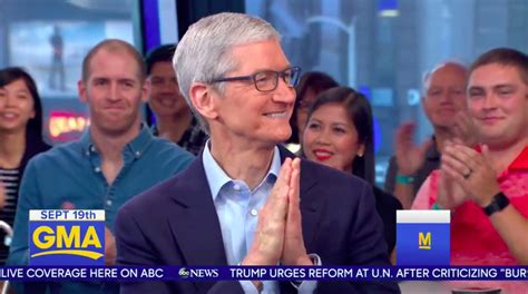 Image result for Tim Cook Good Morning