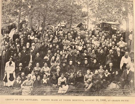 The Old Settlers Of Johnson County – 1866-1925. | Our Iowa Heritage