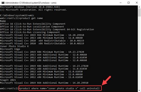 How to Uninstall Program with Cmd 的图像结果