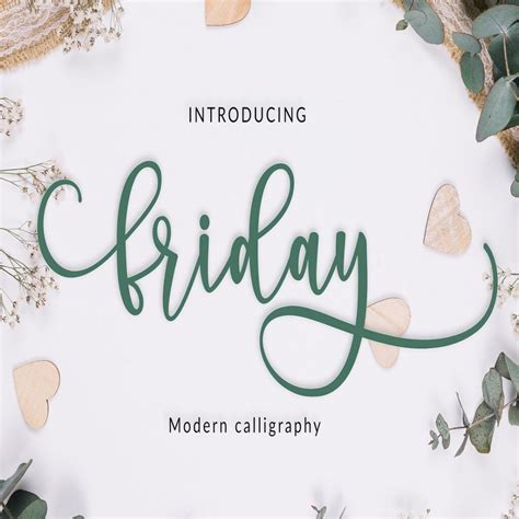 Friday Script Fonts - MasterBundles