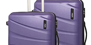 Safari Flo Secure Anti Theft Zipper Hard-Sided Polycarbonate 8 Wheel ...