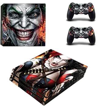 Skin Poster PRO - Harley Quinn and Joker PS4 Skin Sticker Decal Skin ...