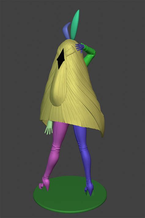 ⏪ Lusamine - Reverse Bunny Suit (Pokemon Sun/Moon)・Free 3D File for 3D ...