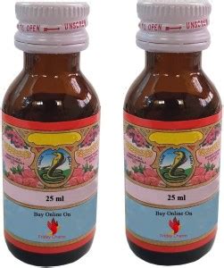 COBRA BRAND Firdaus Fragrance Pure Original Attar (Pack of 2) Floral ...