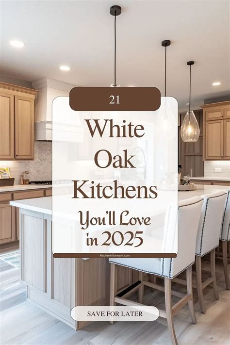 White Oak Kitchens: Timeless Elegance for Your Home | White oak kitchen ...