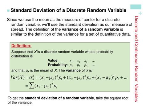 Image result for Discrete and Continuous Random Variables