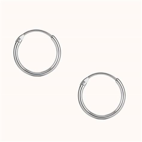 Silver Hoop Earrings - Buy Silver Hoop Earrings online at Best Prices ...