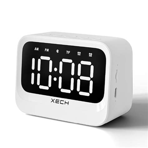 Xech Eon Alarm Clock Mini Speaker