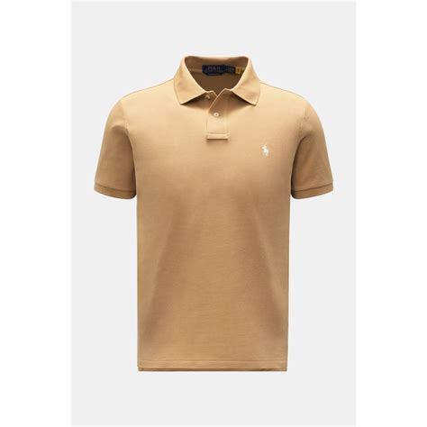 POLO RALPH LAUREN polo shirt light brown | BRAUN Hamburg