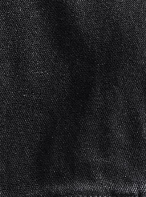 Buy Obsidian Black Cotton Blend Denim Jacket | Casual Black Solid ...