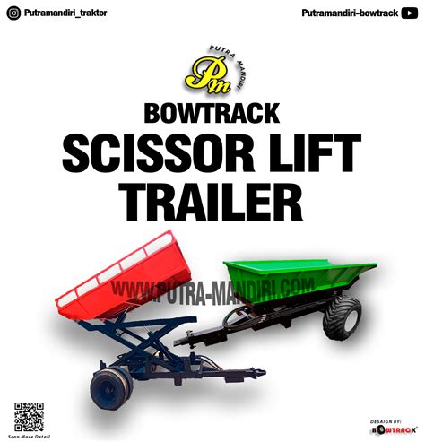 Scissors Lift Trailer for TBS - Putra Mandiri Tractor