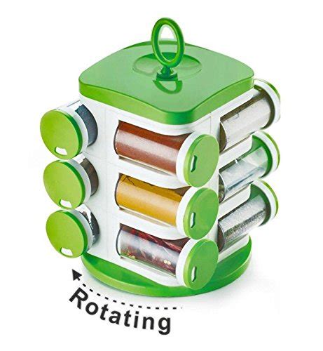 Buy Masala and Spice Storage Rack Strong Plastic 12 Rack Online at Low ...