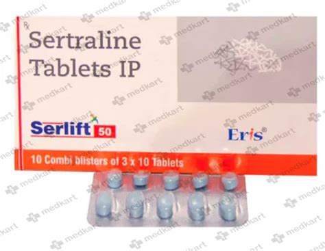 SERLIFT 50MG TABLET 10'S Price, Uses, Side Effects & Substitutes | Medkart