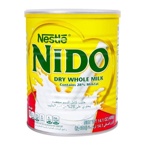 Nestle Nido Fortificada Powdered Drink Mix, Dry Whole Milk Powder, Oz ...