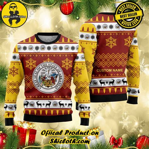 Personalized name Delaware Christmas Ugly Sweaters - Shicloth