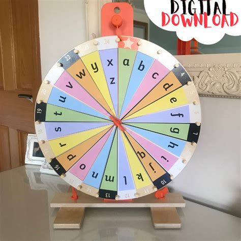 Buy Ikea Spinning Wheel Alphabet Labels Online in India - Etsy