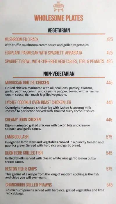 Menu at Double Roti, Chennai, 2/546
