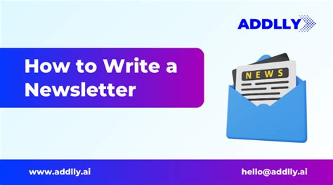 Image result for How to Write a Newsletter