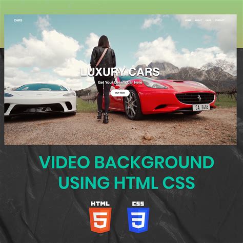 HTML Background Video for Website 的图像结果